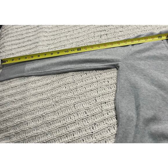 Tommy Hilfiger Sweater Long Sleeve V Neck Lightweight Knit Womens Sz Small Gray - Picture 5 of 9